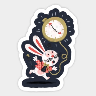 White Rabbit - Alice in Wonderland Sticker